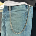 IGNRNT Studio Silver Cuban Link Belt Chain - Silver