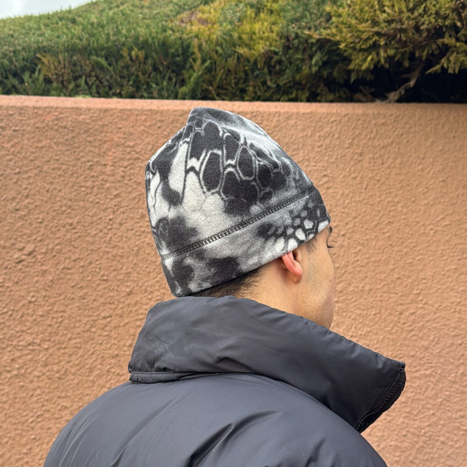 IGNRNT Studio Night Digital Camo Beanie - Black/Grey