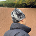 IGNRNT Studio Night Digital Camo Beanie - Black/Grey