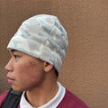 IGNRNT Studios Snow Camo Beanie - White