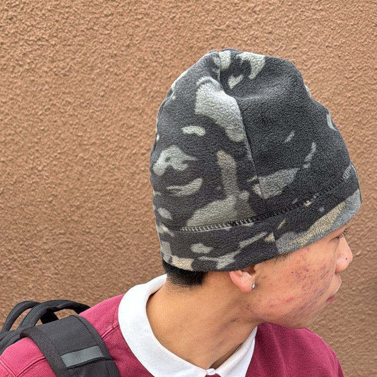 IGNRNT Studio Night Camo Beanie - Black/Grey