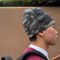 IGNRNT Studio Night Camo Beanie - Black/Grey