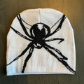 IGNRNT Studios White Spider Knit Beanie
