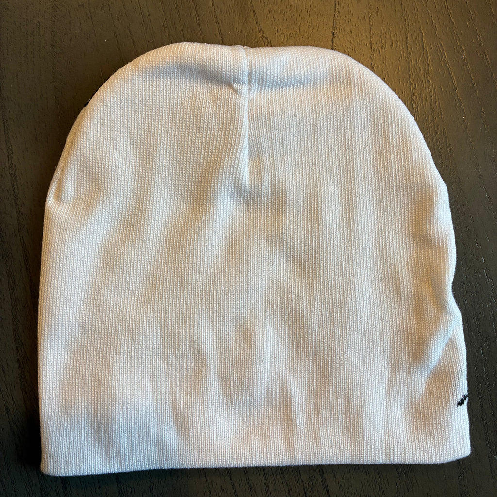 IGNRNT Studios White Spider Knit Beanie