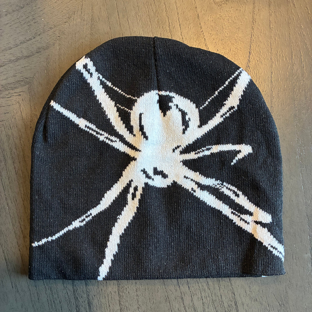 IGNRNT Studios Black Spider Knit Beanie