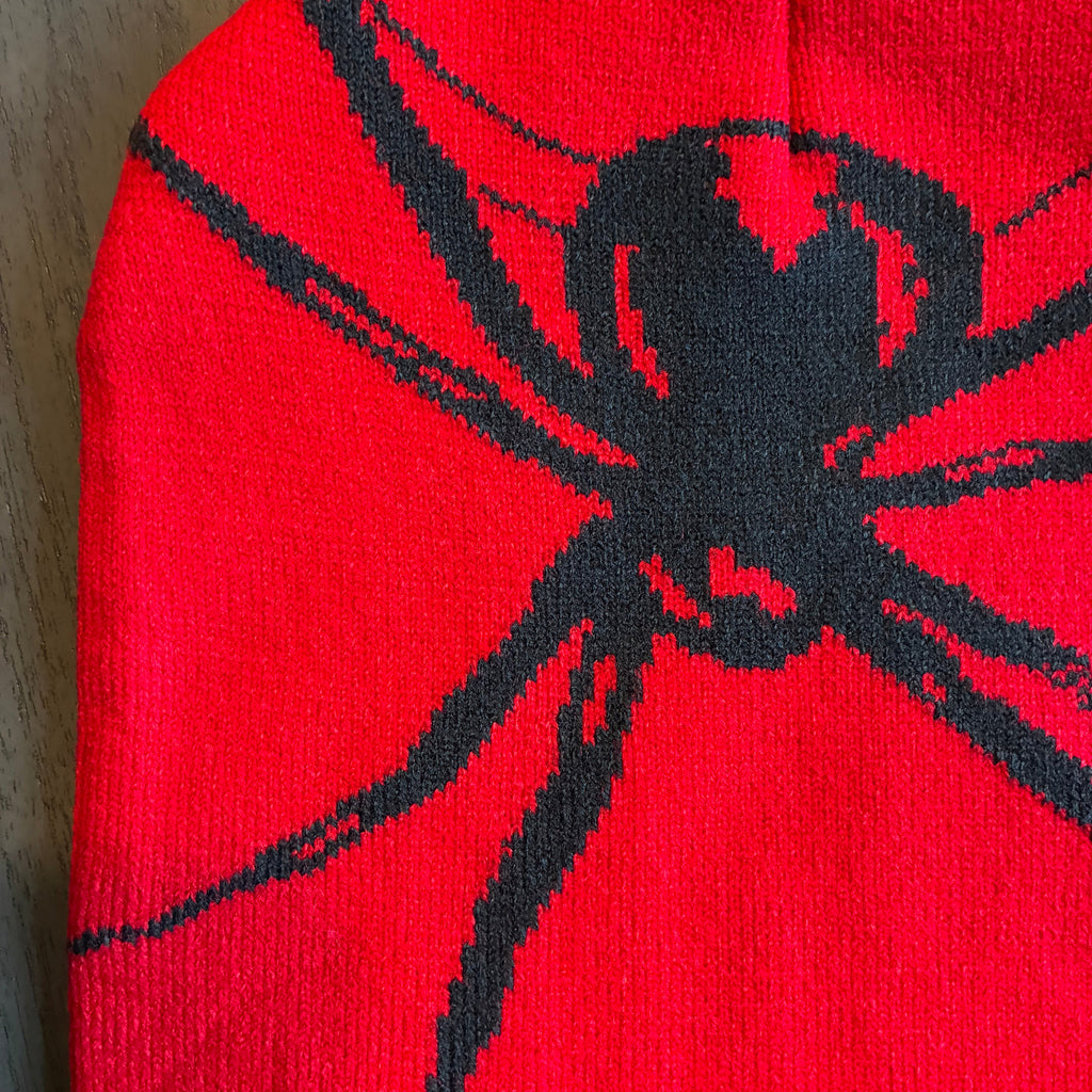 IGNRNT Studios Red Spider Knit Beanie