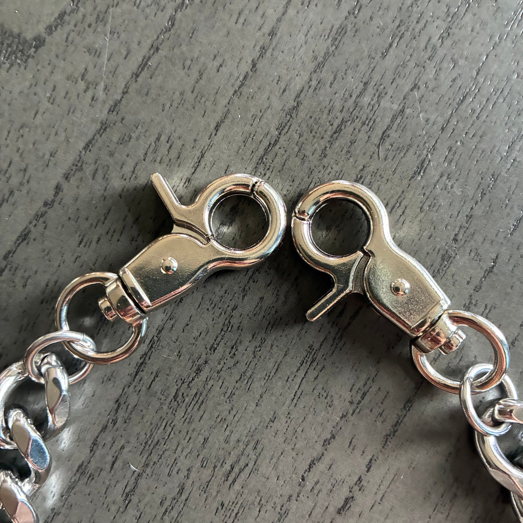 IGNRNT Studios Heavy Cuban Biker Chain – Silver